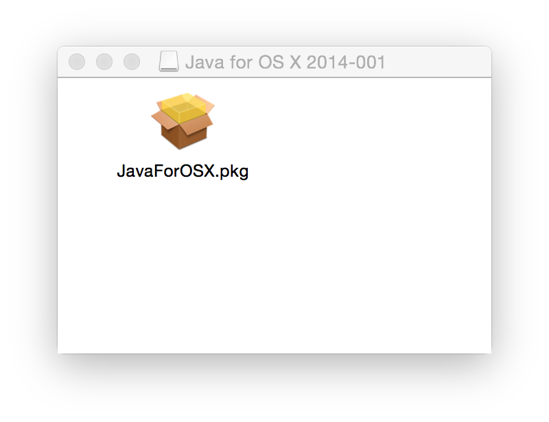 Java 6 for mac os x yosemite